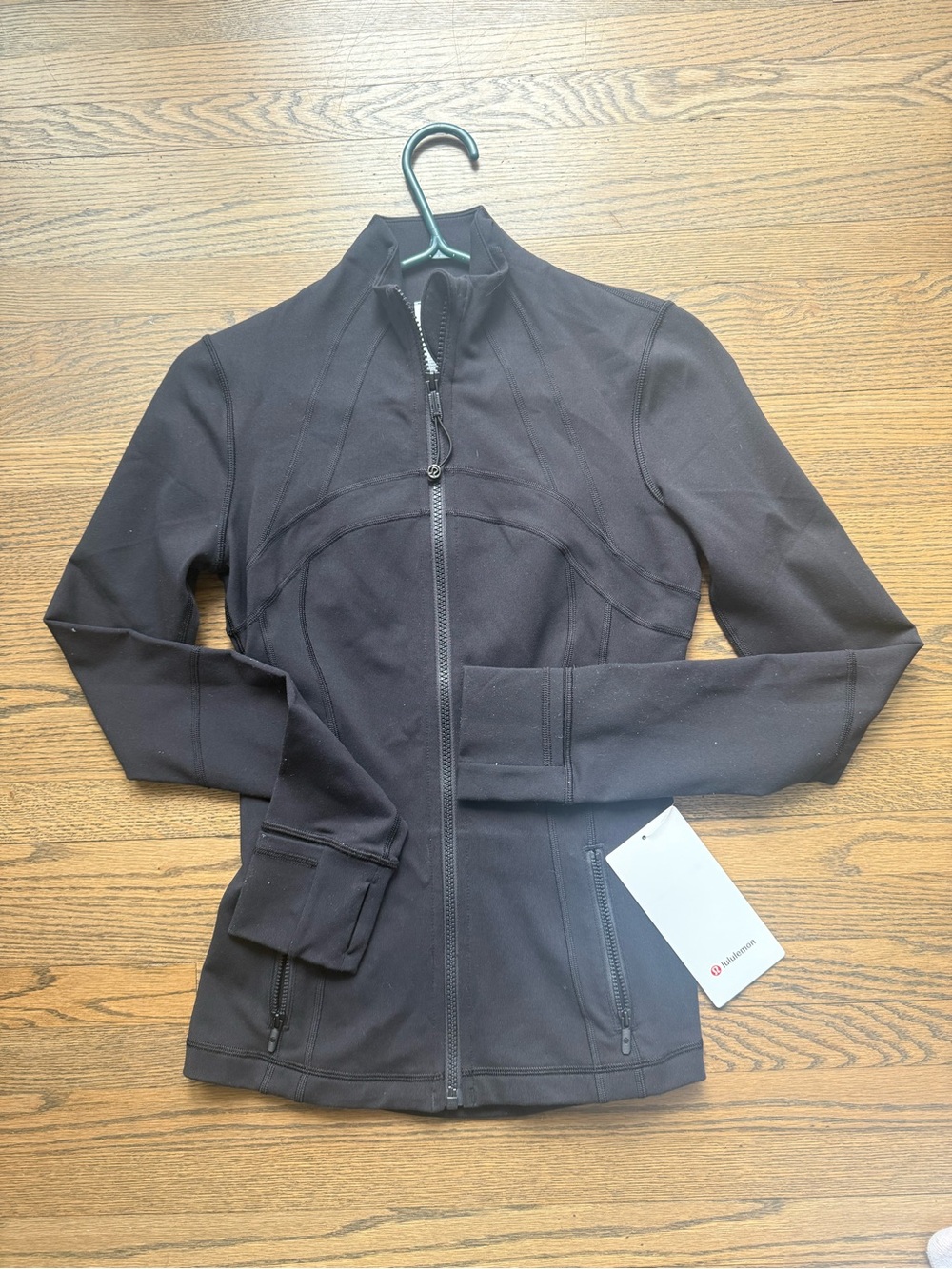 lululemon athletica Black Fitted Full-Zip Utility Jacket